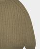 BIRBANTE Garment-Dyed Washable Cable Knit - Camel