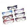Fashion Cat's Eye Collide Color Anti Blue Light Glasses Men Women Retro PC Frame Outdoor Travel Party Eyeglasses