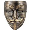 For V Vendetta White Copper V Monster Resin Mask Dance Party Halloween Carnival