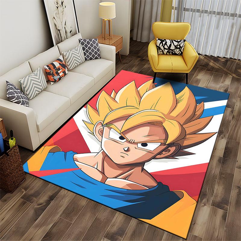 Anime Hero Design Carpet suitable as a non-slip mat for the living room or bedroom sofa