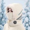 Korean Version Winter Hat Cycling Windproof And Cold Proof Lei Feng Hat Warm Scarf Face Mask Integrated Ear Protection Hood