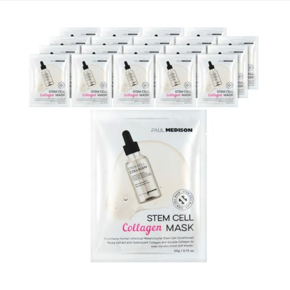 Paul Medison Stamcelle Kollagen Maskepakke 20g*10stk/20stk