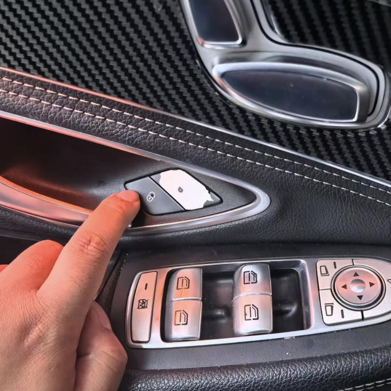 LHD RHD Interior Driver Door Lock Release Unlock Switch Button For Mercedes Benz C E V GLC Class EQC W205 W213 X253 W447 N293