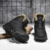 Russian Style Winter Boots Men Shoes Waterproof Outdoor Ankle Boots For Men Snow Boots