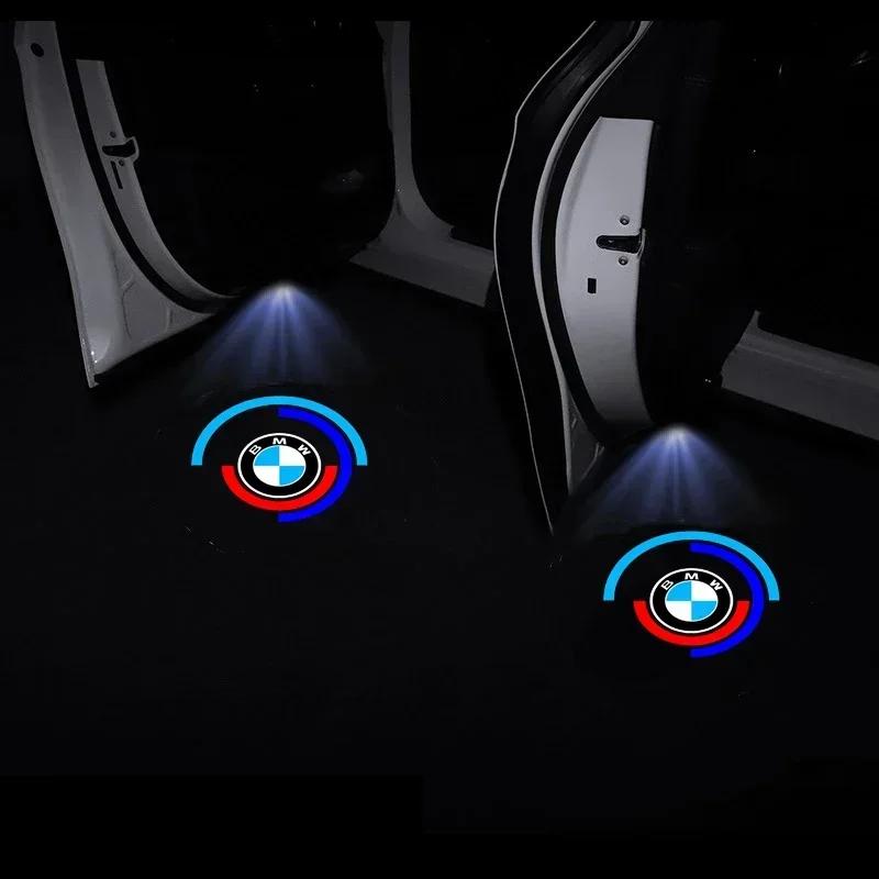 NTED3 2025 Hot For BMW Car Door LED HD Welcome Courtesy Shadow Projector Lamp Logo Light For BMW E46 E90 E39 F30 F10 F20 X5 E70 E53 G3