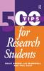 The 500 Tips for Research Students Book