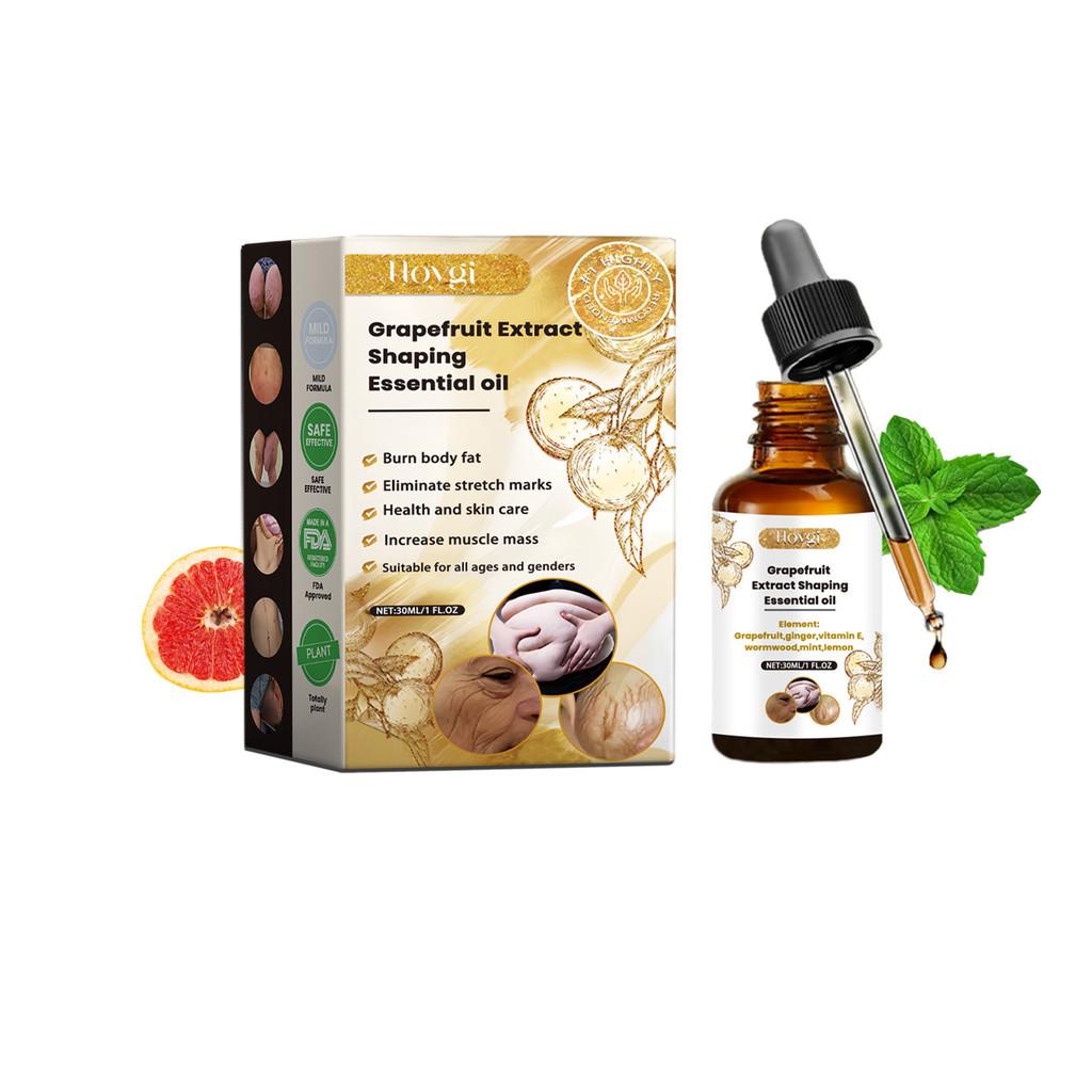 

Hoygi Firming Body Oil Grapefruit Scented Luxurious Skin Tightening Moisturizer 30ml