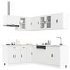 Kitchen Cabinet Set, Porto, 11-Piece, White