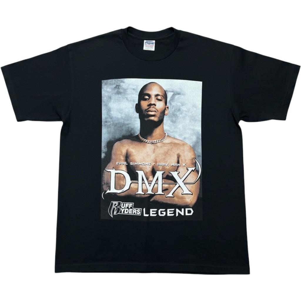 Vintage DMX Ruff Ryders Legenda Rapové tričko Pánské 2XL Černé Unisex tričko