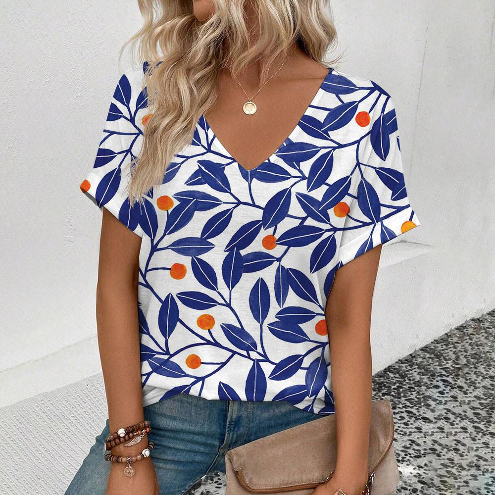 Китайский сине-белый узор с принтом — фото 3