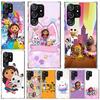 Cartoon Gabbys Dollhouse Soft Phone Case For Samsung Galaxy S22 S23 S24 S25 Edge S26 Ultra S20 FE S21 Plus + Fundas Coque Galaxy