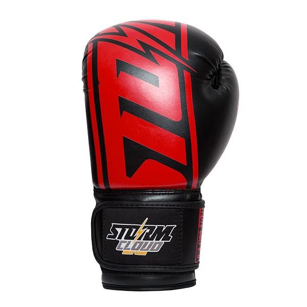 StormCloud Bolt 2.0 Boxing Gloves Black/Red 16oz