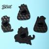 Cat Jewelry Brooch Pin Cartoon Design Zinc Alloy with Full
