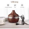 300ml USB Aromatherapy Humidifier with Pointed Nozzle for Home Air Purification.