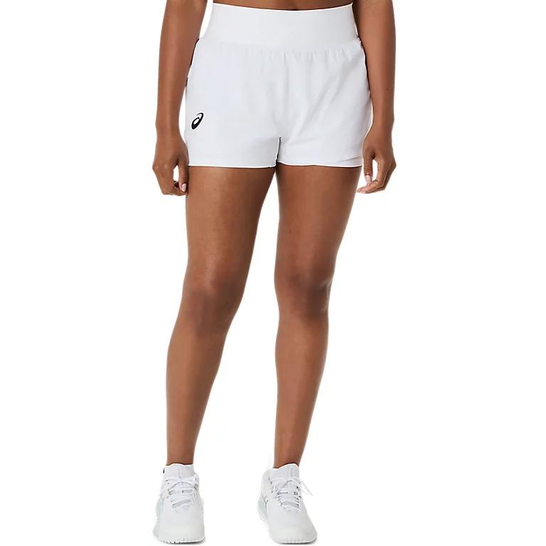 ASICS Womatch Quick-Dry Breathable Lace-Up Sports Shorts Women shorts 2042A433-100