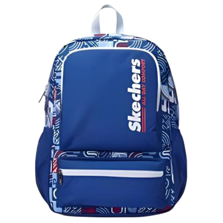 Skechers Large Capacity Antibacterial Fabric Student Bag Kids Backpacks Princess-Blue P323K028-007G Princess Blue