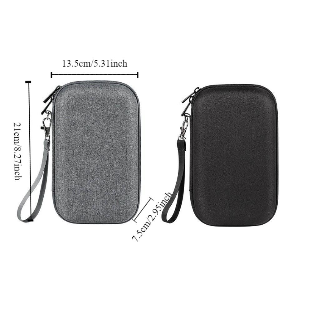 Portable Travel Organizer Double Layered Bag Organizer Digital Accessories Storage Bag  Outdoor