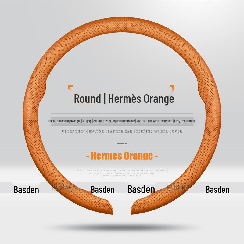 MG6 Genuine Leather Steering Wheel Cover for MG7 MG6 MG4EV MG5 ZS Scorpio