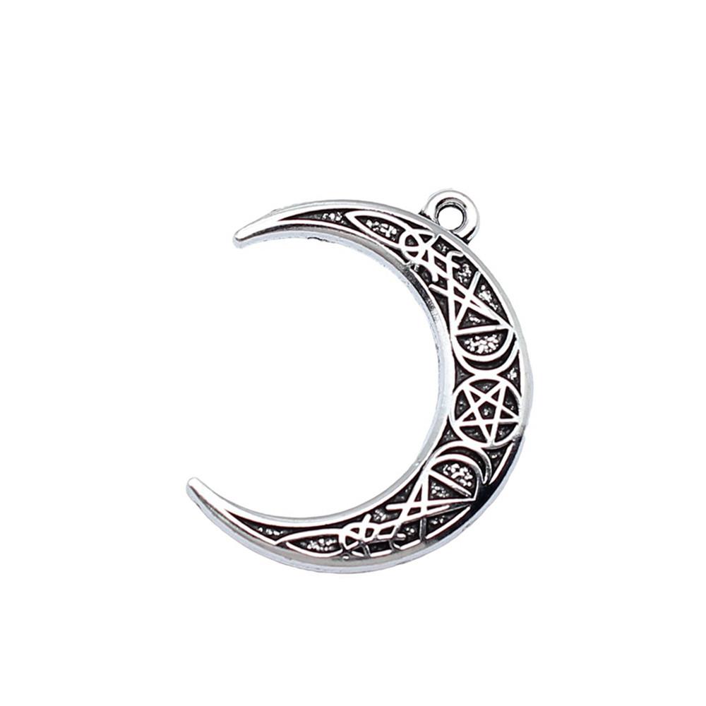 Sun And Moon Face Charms Multi Color Alloy Pendants For Celestial Themed Jewelry