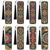 4/8/12Pcs DIY Diamond Painting Bookmark with Pendant Diamond Painting Art Bookmarks for Book Lovers Beginners & Adults