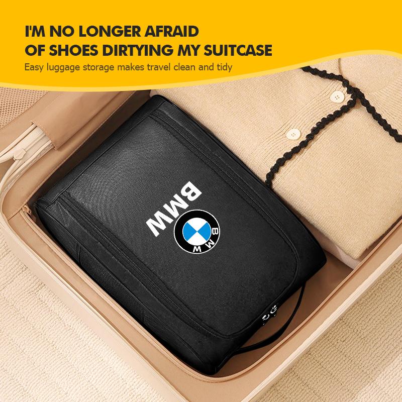 Travel Shoe Storage Bag Waterproof Suitcase Sneaker Organizer For BMW X3 X5 M5 M3 E46 E90 E60 F10 E39 F30 E36 G30 E87 E70