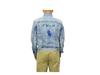 POLO RALPH LAUREN Big Pony Print Denim Size Blue Men's Jacket, XL, (Product Code 0101940)