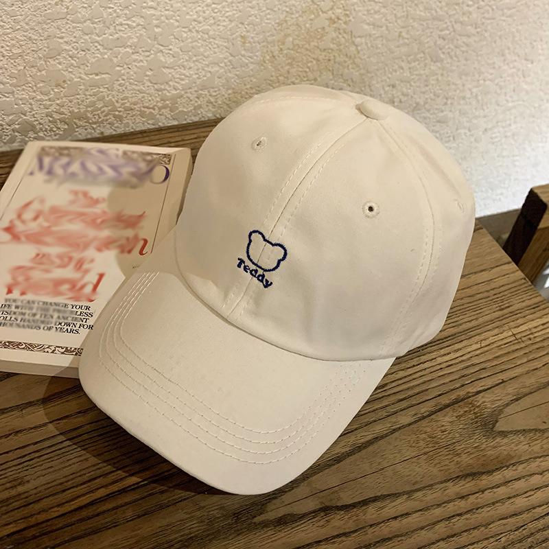 Women Baseball Cap Vintage Washed Cotton Soft Top Dad Hat Retro Y2K Pink Love Heart Letter Embroidered Snapback Caps