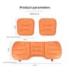 1Pcs Car Seat Cushion Cover Backrest Breathable Protective Pad For Volvo ES90 EC40 EX40 EM90 XC90 V90 V60 XC60 V40 S80 S60 S90