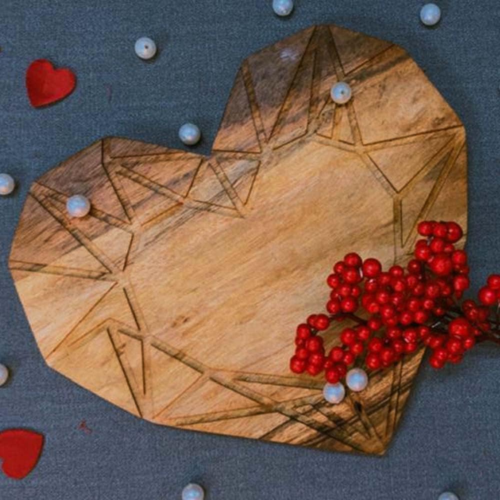 Valentine's Day Gifts Organic Acacia Kitchen Cutting Chopping Charcuterie Board Platter Butcher Block for Cheese and Vegetables Meat
