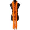 2 Meters/Bag South African Colorful Ostrich Feather Villus Fluff Bar Strip Dyed Pattern Performance Dress Hat Scarf
