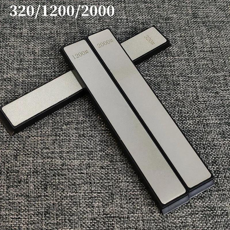 

3 шт. Алмазный брусок для системы заточки Ruixin Pro 150-3000 Алмазный камень Профессиональная точилка для ножей Бытовая точилка Apex Diamond stone синий
