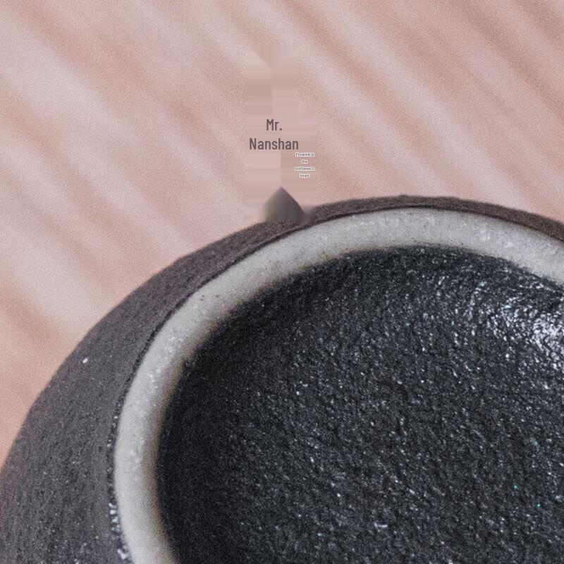 Nanshan Mr. Retro Chinese Black Pottery Warm Wine Set