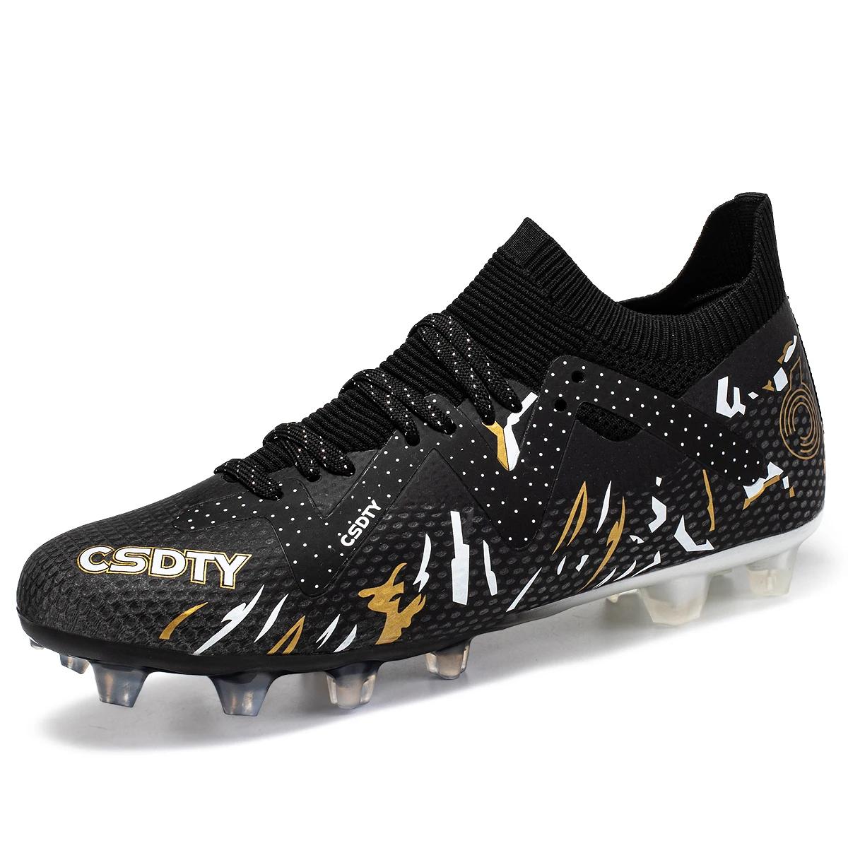 

Football Field Boots For Men s Soccer Shoes Pro-Quality Outdoor Training Sneakers High-Grade Breathable Sports Cleat New 45