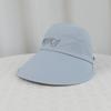 Summer Outdoor Sun Hat For Women With Big Brim Foldable Sun Protection For Sunbathing And Beach Sports