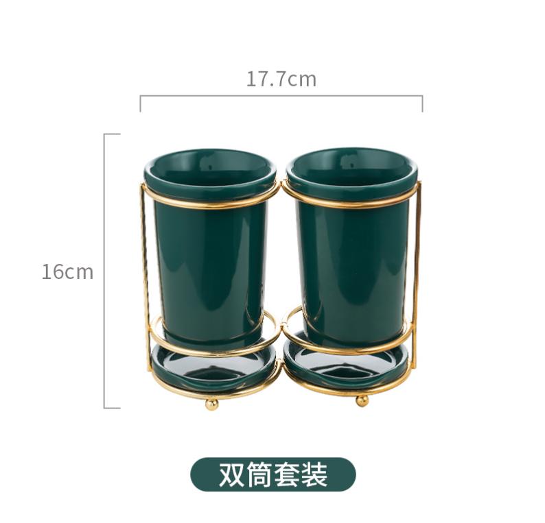 Essstäbchenhalter aus Keramik, Essstäbchenständer, Abtropfgestell, Geschirr-Aufbewahrungsbehälter, Essstäbchenkäfig, Gabel, Löffel, Besteck-Organizer