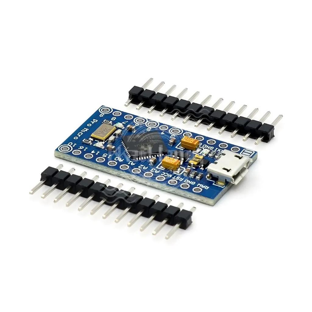 New Pro Micro for arduino ATmega32U4 5V/16MHz Module with 2 row pin header For Leonardo in stock