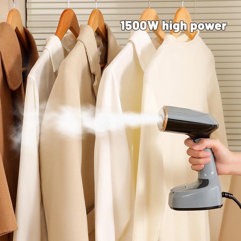 1600W Portable Garment Steamer & Mini Electric Iron - 2-in-1 Fast Heating for Quick and Easy Clothing Care