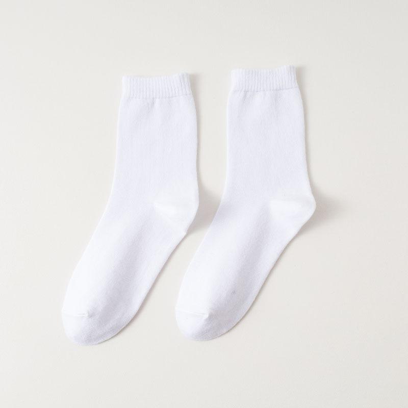 Herrensocken in Kniestrümpfen Schweißabsorption Atmungsaktivität Hochwertige Baumwolle Langlebig Lässiger Stil