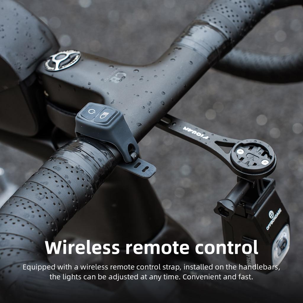 Luce per Bicicletta 1600LM Lampada Anteriore TipoC LED Ricaricabile 5000mAh Luce Bicicletta Faro Impermeabile Accessori Bicicletta