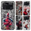 Case for Xiaomi Poco F8 M5 C50 C61 X3 X4 X5 X7 Pro C71 C75 M3 M4 M7 Pro F3 F1 Funda Phone Cover Marvel Comic Deadpool