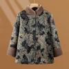 Elderly Women's New Chinese Style Winter Padded Jacket