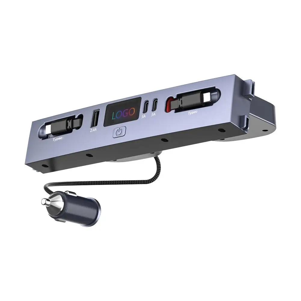 

for Tesla Highland 65W High Speed Charger USB Shunt Docking Station Adapter Power Distributor Extender For Model Y C6O7