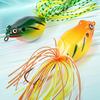 Floating Poisons Frogs Lures Floating Soft Baits Simulated Frogs Fishing Baits for Basses Fishing in Lake and Rivers