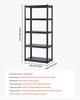 Storage Shelves 18" D X 32" W X 72" H 5-tier Garage Storage Shelving