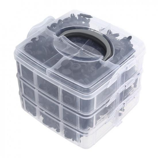 1/2set 625x Car Body Trim Clips Rivets Retainer Bumper Screws Panel Push Fastene