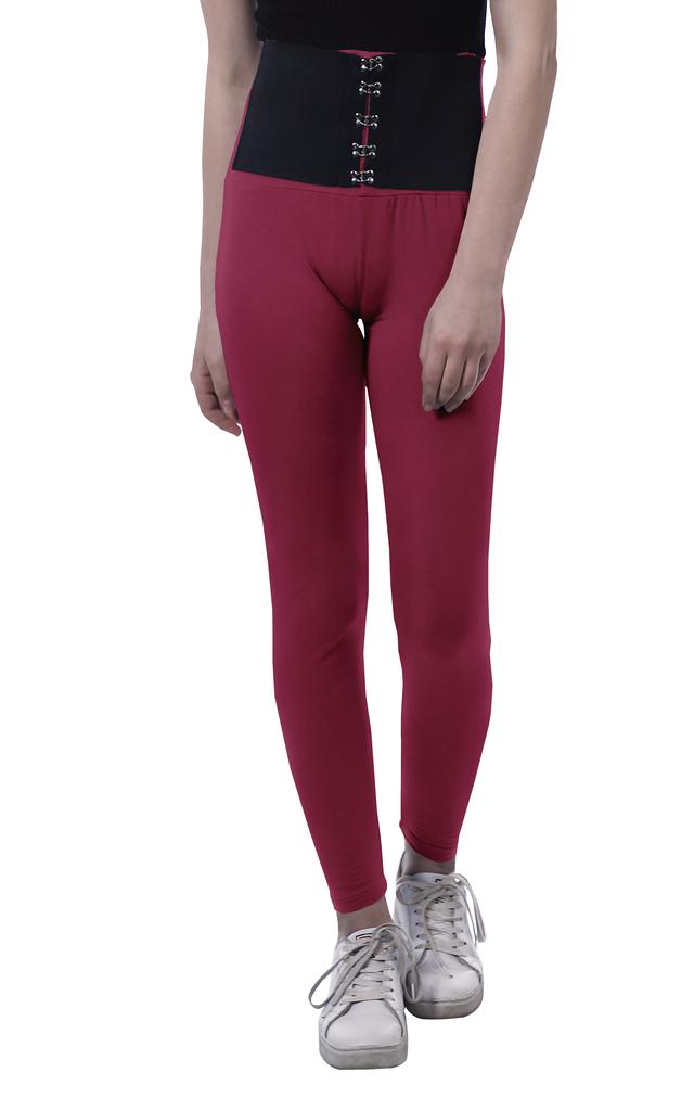 Moomaya High Waisted Yoga Pants For Women Corset Style Trendy Workout