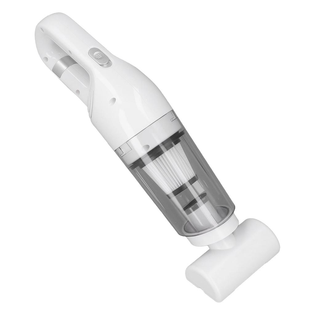 Aspirator de mână cu aspirație puternică, curățare profundă, aspirator auto fără fir, alb