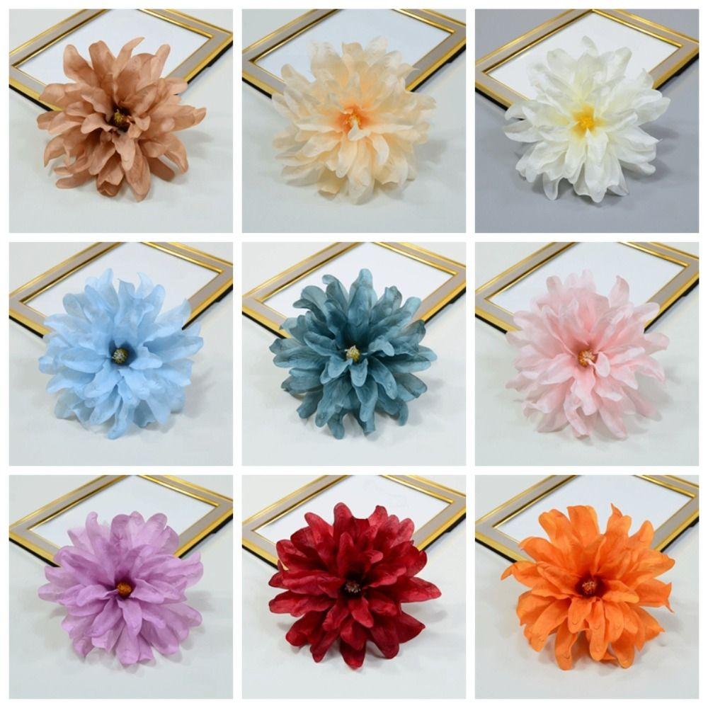 10Pcs 15cm Fake Flowers Multicolor Imitation Flowers DIY Artificial Flowers  Gift