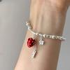 One Exquisite Strawberry Bracelet, Suitable for Parties/Valentine's Day/daily Wear, A Gift for Anniversaries and Special Occasions