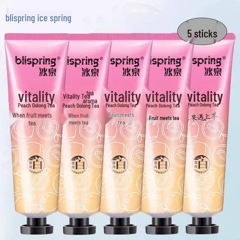 Blispring Peach Oolong Tea Toothpaste (5-Pack)